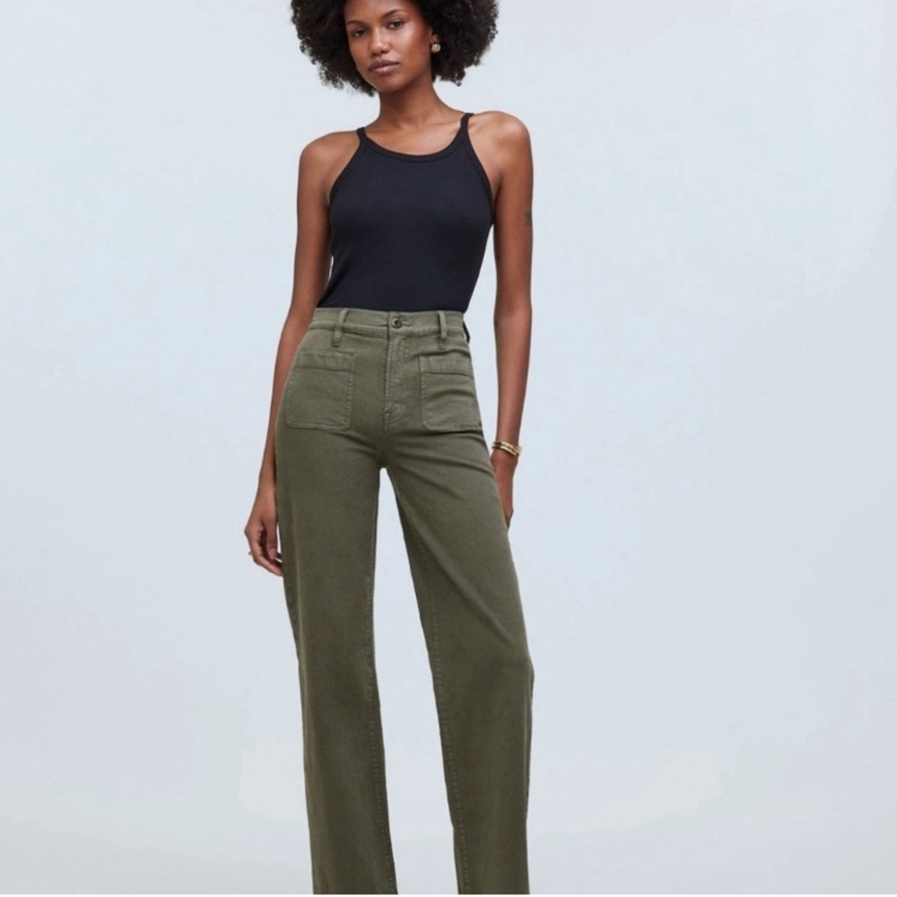 Madewell Emmett Wide Leg trouser size 26